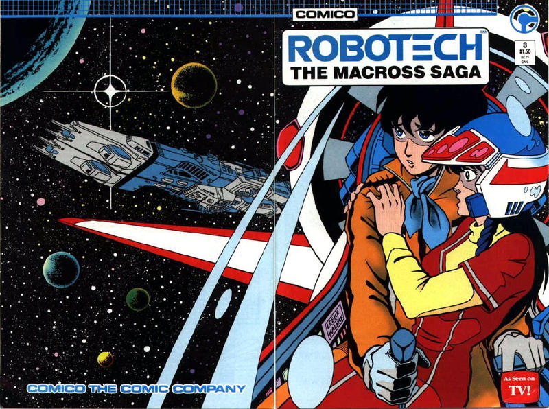 Cover for Robotech: The Macross Saga (Comico, 1985 series) #3