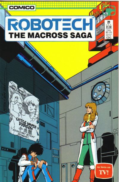 Cover for Robotech: The Macross Saga (Comico, 1985 series) #21