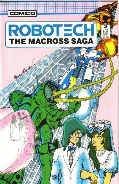 Cover for Robotech: The Macross Saga (Comico, 1985 series) #25