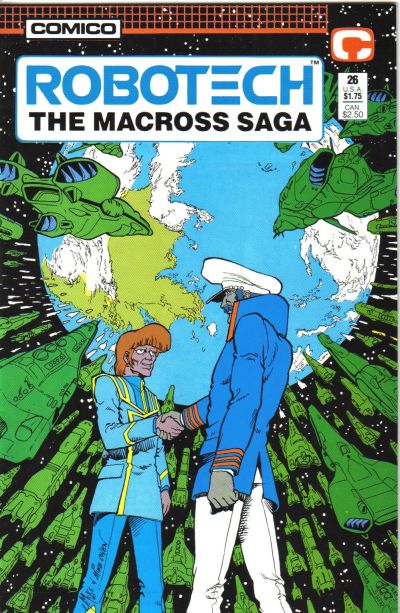 Cover for Robotech: The Macross Saga (Comico, 1985 series) #26
