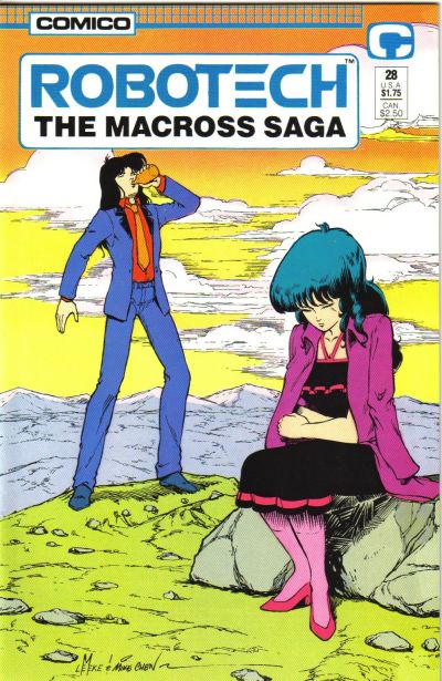 Cover for Robotech: The Macross Saga (Comico, 1985 series) #28
