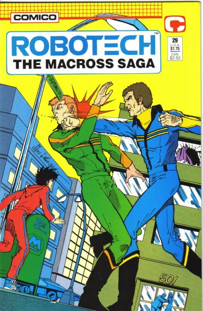 Cover for Robotech: The Macross Saga (Comico, 1985 series) #29