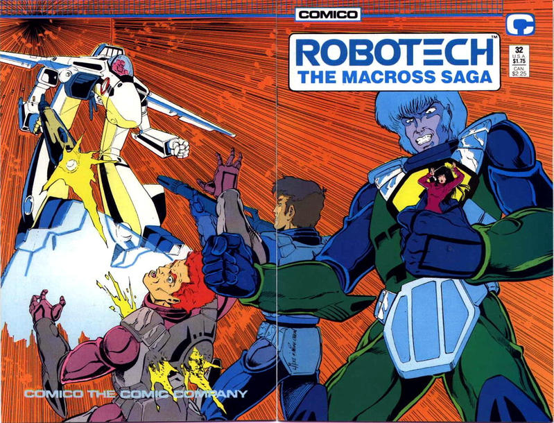 Cover for Robotech: The Macross Saga (Comico, 1985 series) #32