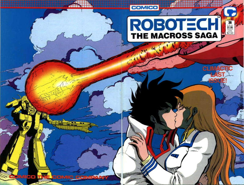 Cover for Robotech: The Macross Saga (Comico, 1985 series) #36