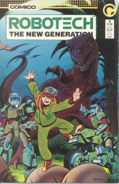 Cover for Robotech: The New Generation (Comico, 1985 series) #9