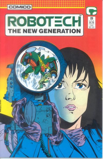 Cover for Robotech: The New Generation (Comico, 1985 series) #23