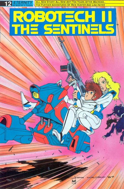 Cover for Robotech II: The Sentinels (Malibu, 1988 series) #12