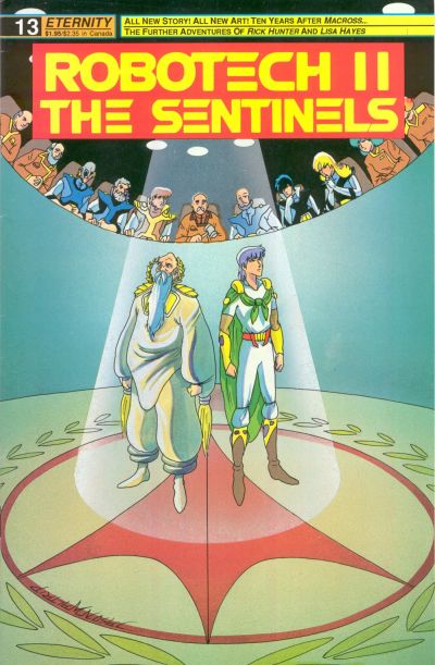 Cover for Robotech II: The Sentinels (Malibu, 1988 series) #13