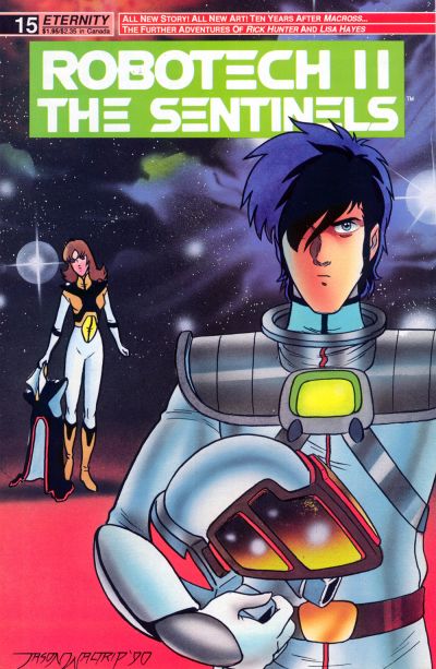 Cover for Robotech II: The Sentinels (Malibu, 1988 series) #15