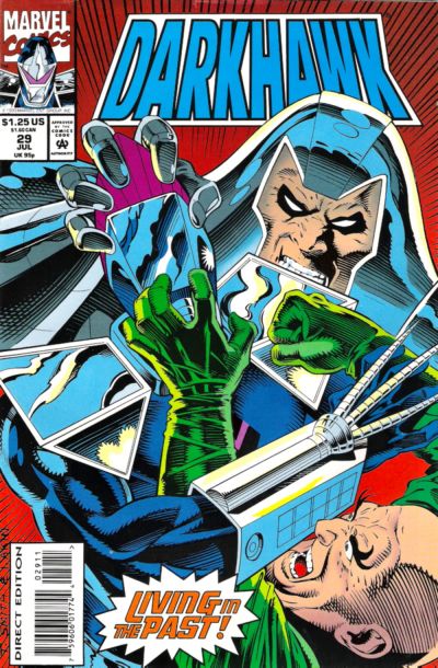 Cover for Darkhawk (Marvel, 1991 series) #29 [Direct Edition]