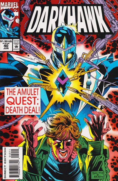 Cover for Darkhawk (Marvel, 1991 series) #40