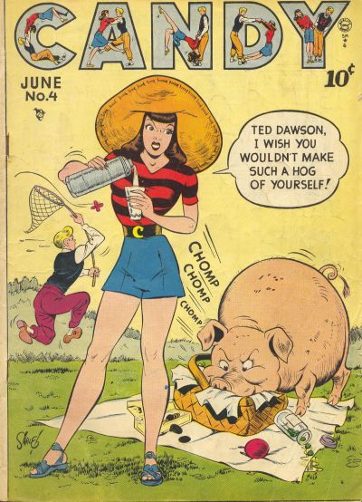 Cover for Candy (Quality Comics, 1947 series) #4