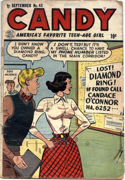 Cover for Candy (Quality Comics, 1947 series) #42
