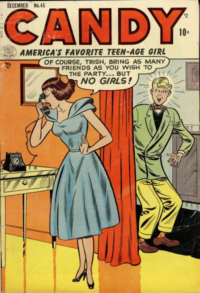 Cover for Candy (Quality Comics, 1947 series) #45