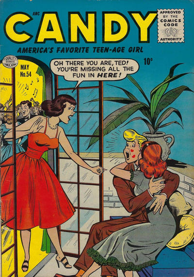 Cover for Candy (Quality Comics, 1947 series) #54