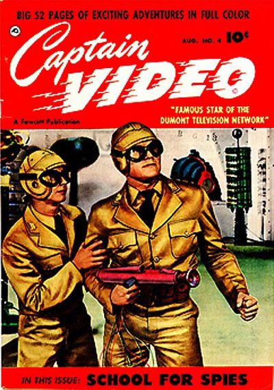 Cover for Captain Video (Fawcett, 1951 series) #4