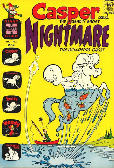 Cover for Casper & Nightmare (Harvey, 1964 series) #7