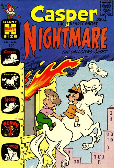 Cover for Casper & Nightmare (Harvey, 1964 series) #26