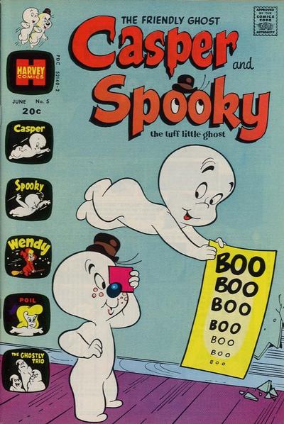 Cover for Casper and Spooky (Harvey, 1972 series) #5
