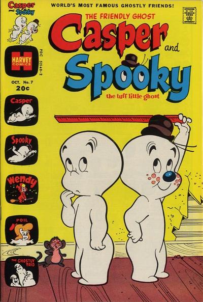 Cover for Casper and Spooky (Harvey, 1972 series) #7