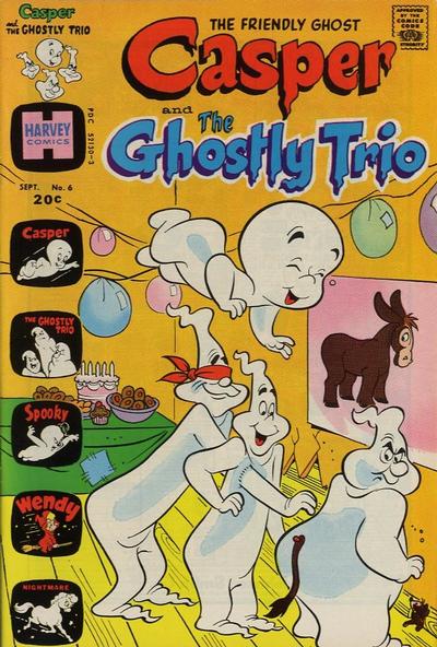 Cover for Casper and the Ghostly Trio (Harvey, 1972 series) #6