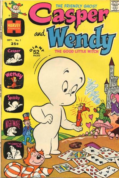 Cover for Casper and Wendy (Harvey, 1972 series) #1
