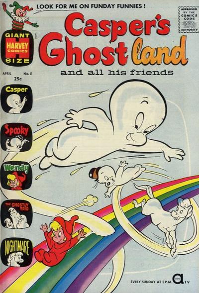 Cover for Casper's Ghostland (Harvey, 1959 series) #5