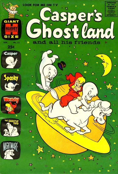 Cover for Casper's Ghostland (Harvey, 1959 series) #12
