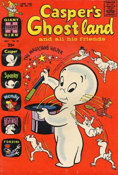 Cover for Casper's Ghostland (Harvey, 1959 series) #18