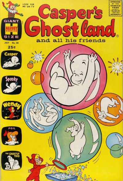 Cover for Casper's Ghostland (Harvey, 1959 series) #30