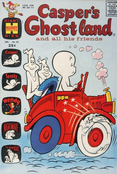 Cover for Casper's Ghostland (Harvey, 1959 series) #39
