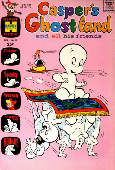 Cover for Casper's Ghostland (Harvey, 1959 series) #52