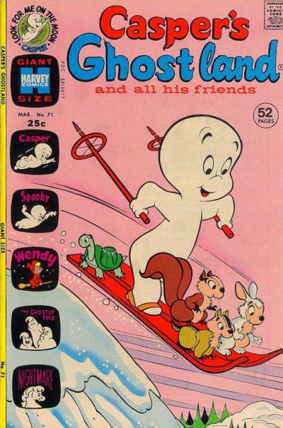 Cover for Casper's Ghostland (Harvey, 1959 series) #71