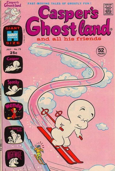 Cover for Casper's Ghostland (Harvey, 1959 series) #73