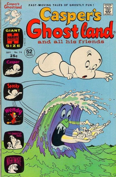 Cover for Casper's Ghostland (Harvey, 1959 series) #74