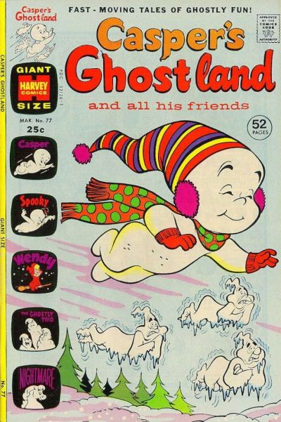 Cover for Casper's Ghostland (Harvey, 1959 series) #77