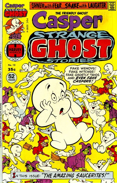 Cover for Casper Strange Ghost Stories (Harvey, 1974 series) #12