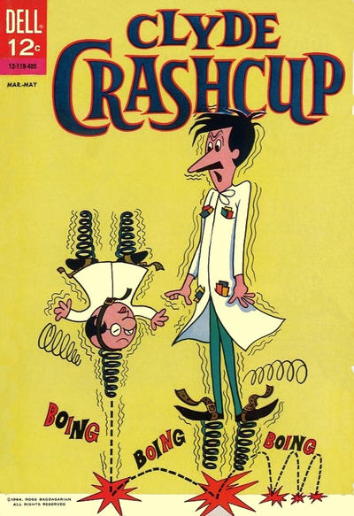 Cover for Clyde Crashcup (Dell, 1963 series) #3