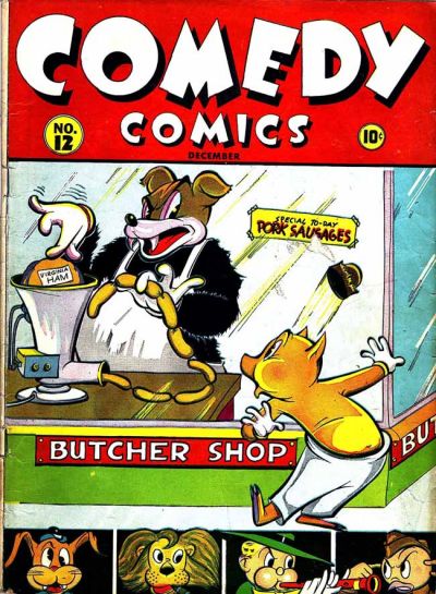 Cover for Comedy Comics (Marvel, 1942 series) #12
