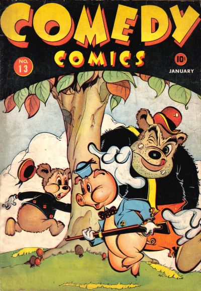 Cover for Comedy Comics (Marvel, 1942 series) #13