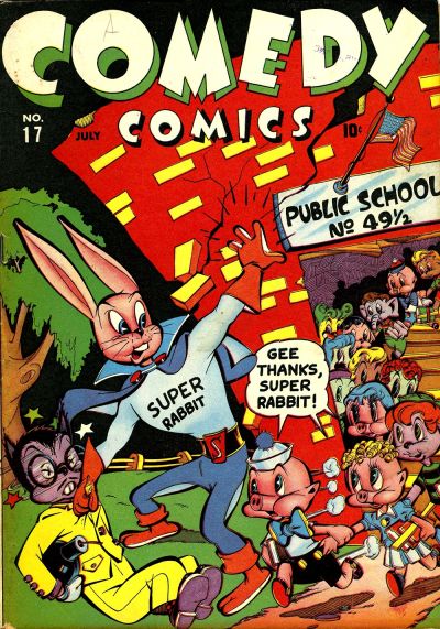 Cover for Comedy Comics (Marvel, 1942 series) #17