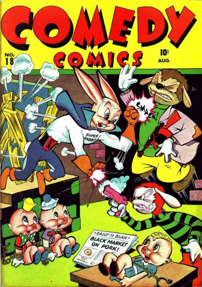Cover for Comedy Comics (Marvel, 1942 series) #18