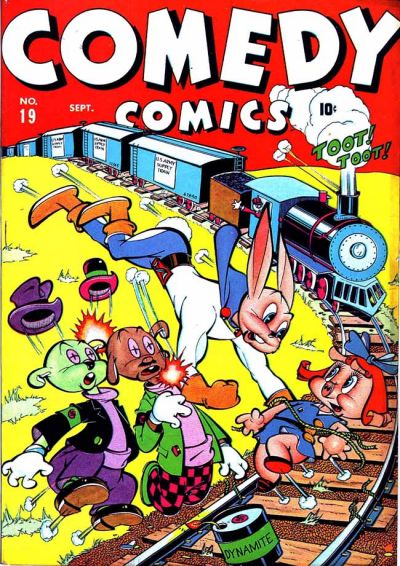 Cover for Comedy Comics (Marvel, 1942 series) #19