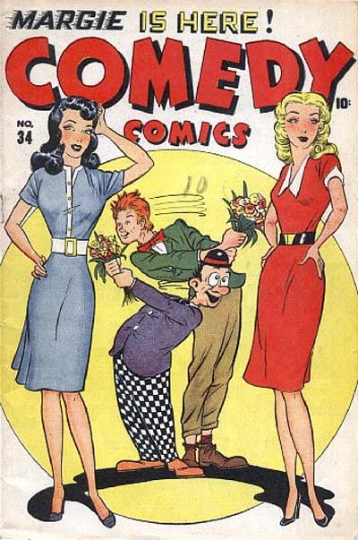 Cover for Comedy Comics (Marvel, 1942 series) #34
