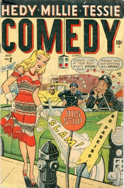 Cover for Comedy Comics (Marvel, 1948 series) #2