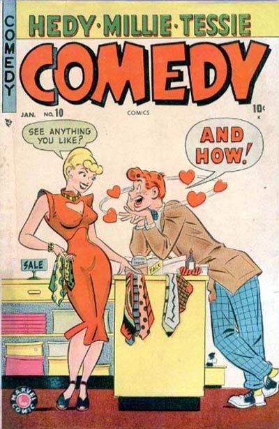 Cover for Comedy Comics (Marvel, 1948 series) #10