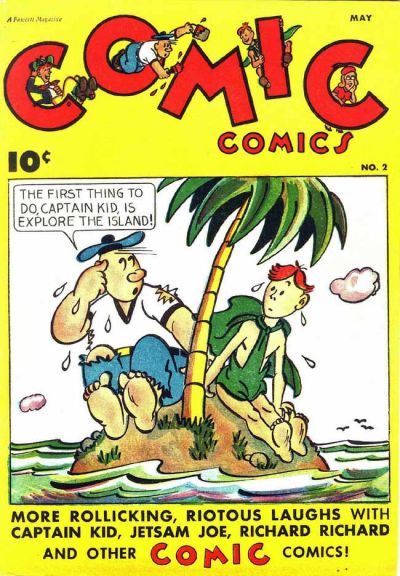 Cover for Comic Comics (Fawcett, 1946 series) #2