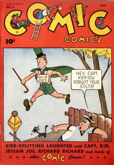 Cover for Comic Comics (Fawcett, 1946 series) #3