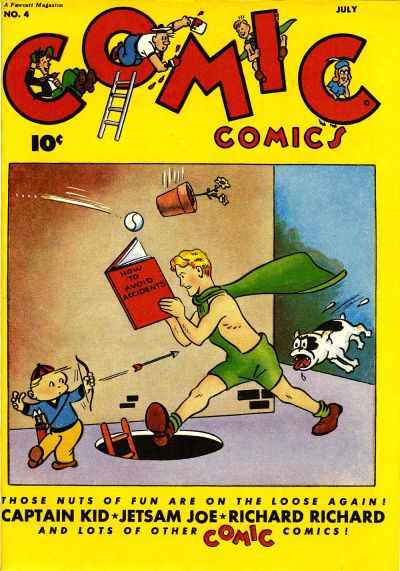Cover for Comic Comics (Fawcett, 1946 series) #4