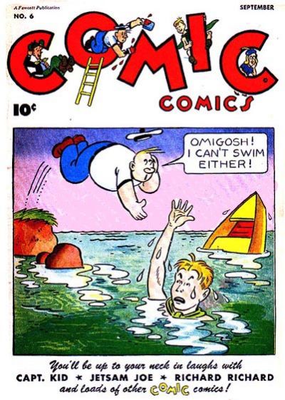 Cover for Comic Comics (Fawcett, 1946 series) #6